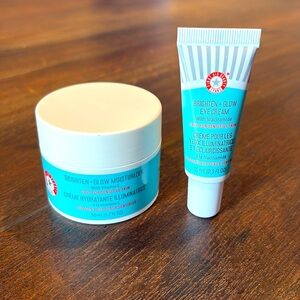 First Aid Beauty Brighten and Glow Set (cream and eye cream) 70% fulll